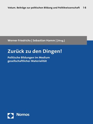cover image of Zurück zu den Dingen!